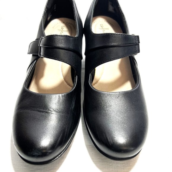 NEW - Life Stride - LEATHER MaryJane Rozz Pumps - Sz. 7M - Picture 2 of 5